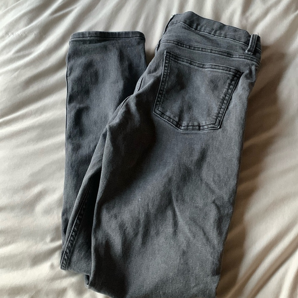 Grey Denim Jeans